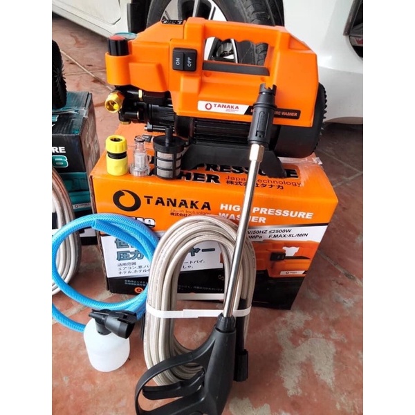 Máy rửa xe TANAKA NHẬT BẢN công suất lớn 2500w siêu mạnh