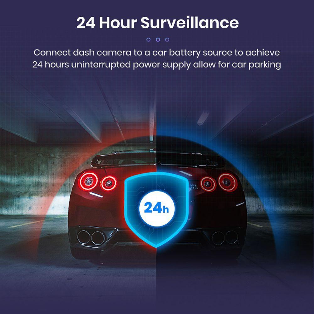Bộ Dây Cáp Sạc USB Cho Camera Hành Trình Xe Hơi NICKOLAS