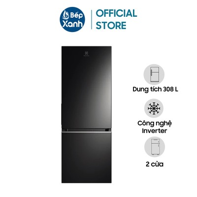 [FREESHIP HCM] Tủ lạnh Inverter Electrolux EBB3402K-H - Dung Tích 308 Lít - Hàng Chính Hãng