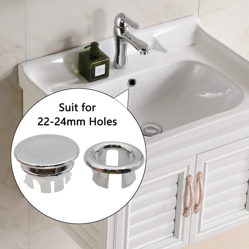 1 Bộ Khung Viền Bồn Rửa Chén/Bồn Rửa Chén/Bồn Rửa Chén Bằng Nhựa Mạ Chrome Chống Tràn Chống Nước Đa Năng 4 Kiểu Lựa Chọn Cho Nhà Bếp Nhà Tắm