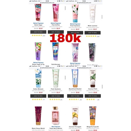 [TRẢ ORD] BATH AND BODY WORKS ĐỦ BILL | BigBuy360 - bigbuy360.vn