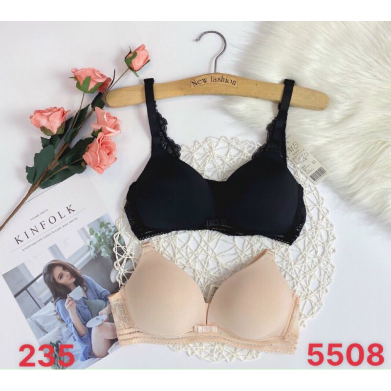 Áo lót mỏng ko gọng MB cao cấp - 1 khuy cài