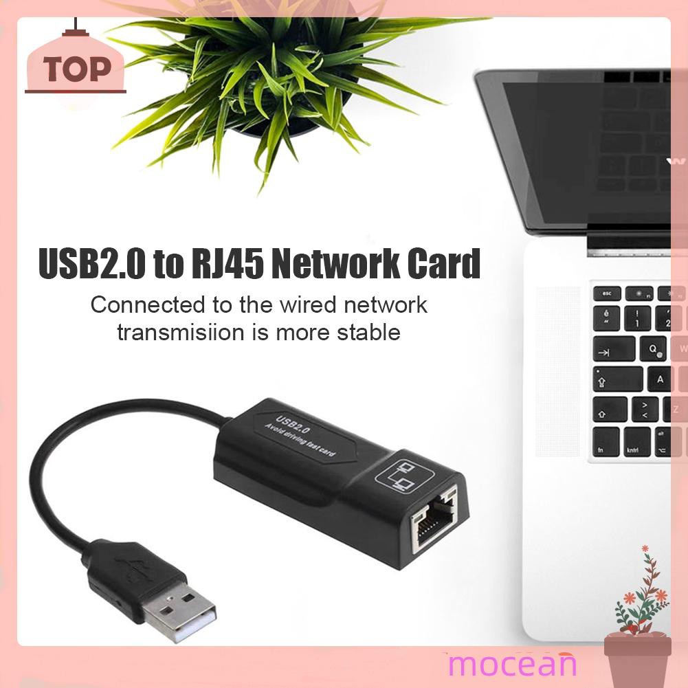 Đầu Chuyển Đổi Usb 2.0 Sang Rj45