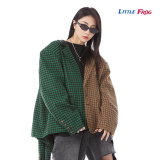 Áo khoác vest blazer Clearance leakage plaid suit jacket men's loose suit Korean version