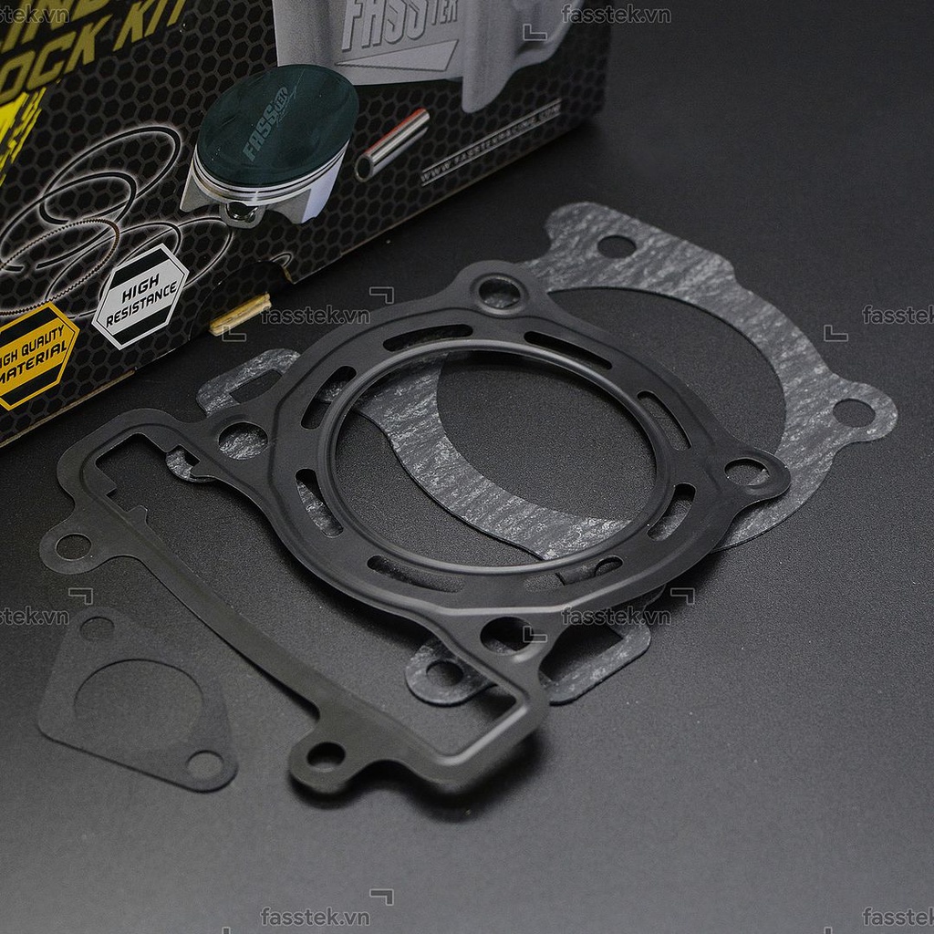Bộ nòng kính trái nén Fasstek Racing 65mm V2 cho Exciter (THẾ HỆ MỚI)