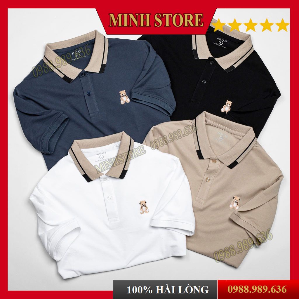 Áo polo nam ngắn tay chất cotton cá sấu cao cấp, Áo thun nam polo có cổ cao dãn 4 chiều AT04 - MS88