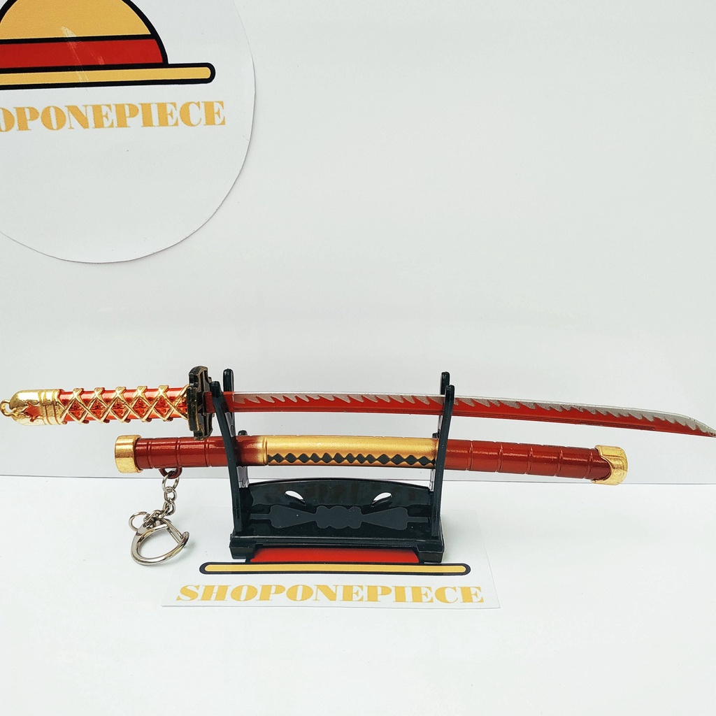 [Tặng Kệ] Móc Khóa Kiếm Zoro One Piece Bằng Hợp Kim Không Gỉ 23cm ShopOnePiece