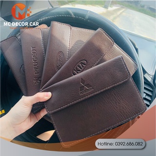 Ví da đựng giấy tờ ô tô