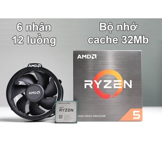 Cpu amd ryzen 5 5600x - am4