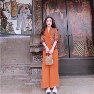 [Sẵn hàng] Sét Bộ Đồ Đi Chùa. Hàng QC Loại 1. Trang Nhã và Lịch sự.