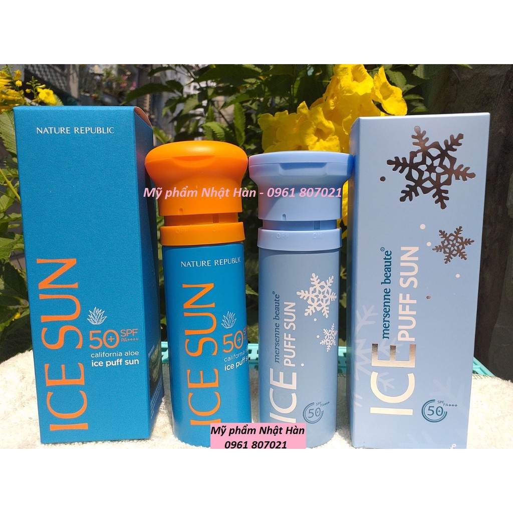 Kem chống nắng ICE SUN/ ICESUN/ ICE PUFF SUN SPF 50+ MẪU MỚI 2020