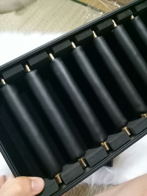 Hộp Đựng Nhẫn Chất Liệu Da PU Đen Cao Cấp Có Nắp Chín Hãng - KHĐQ