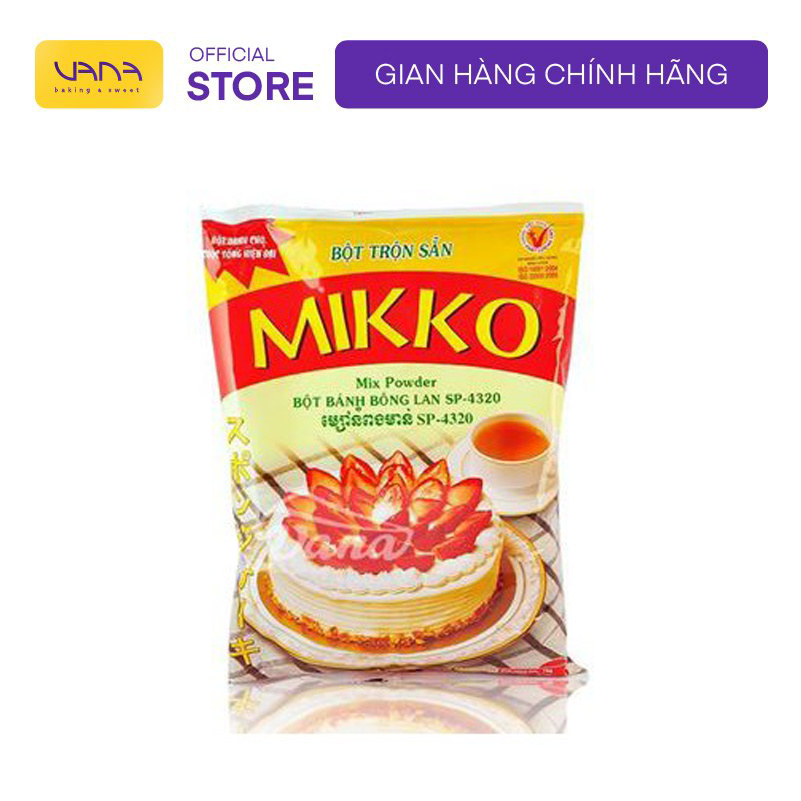 BỘT TRỘN SẴN BÔNG LAN NƯỚNG MIKKO