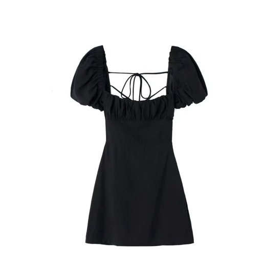Đầm Zara Cổ Vuông Tay Phồng Thời Trang Mùa Hè Quyến Rũ Cho Nữ2887325