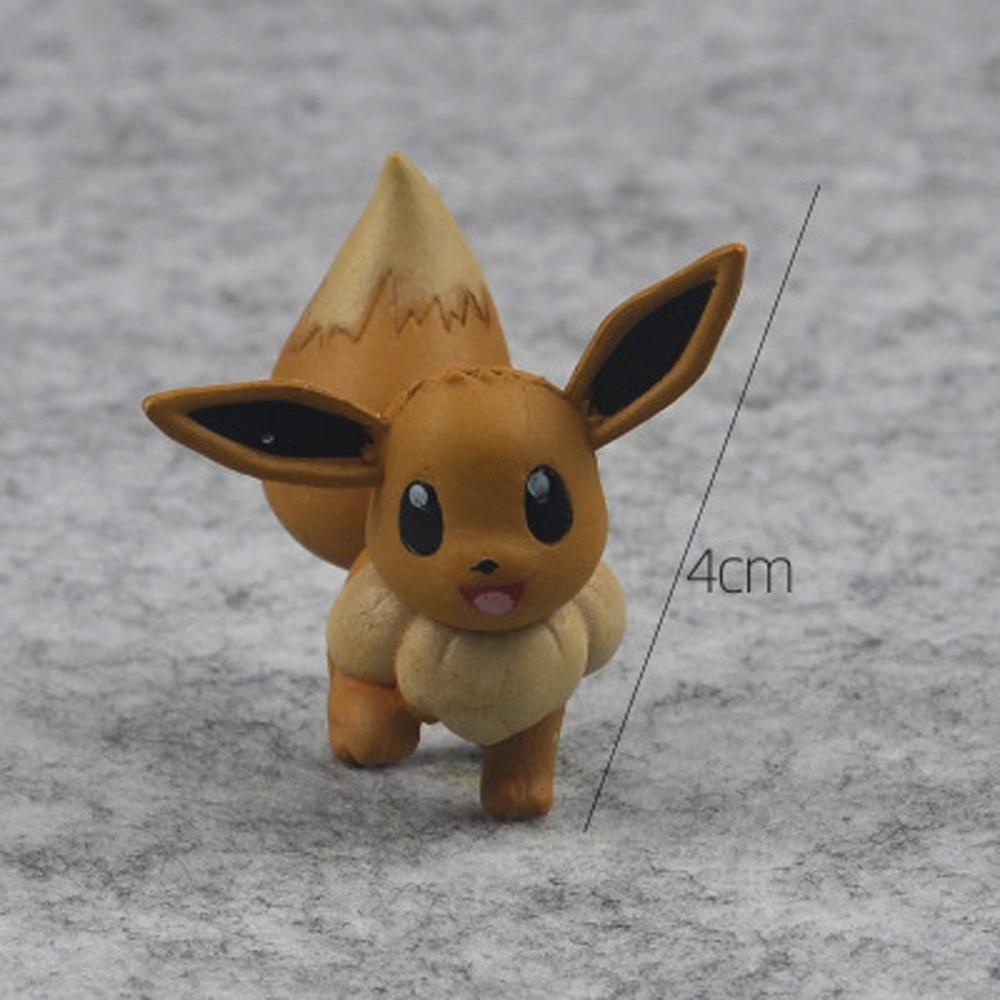 Lilyes Mô Hình Nhân Vật Pikachu 3-9cm Quyến Rũ