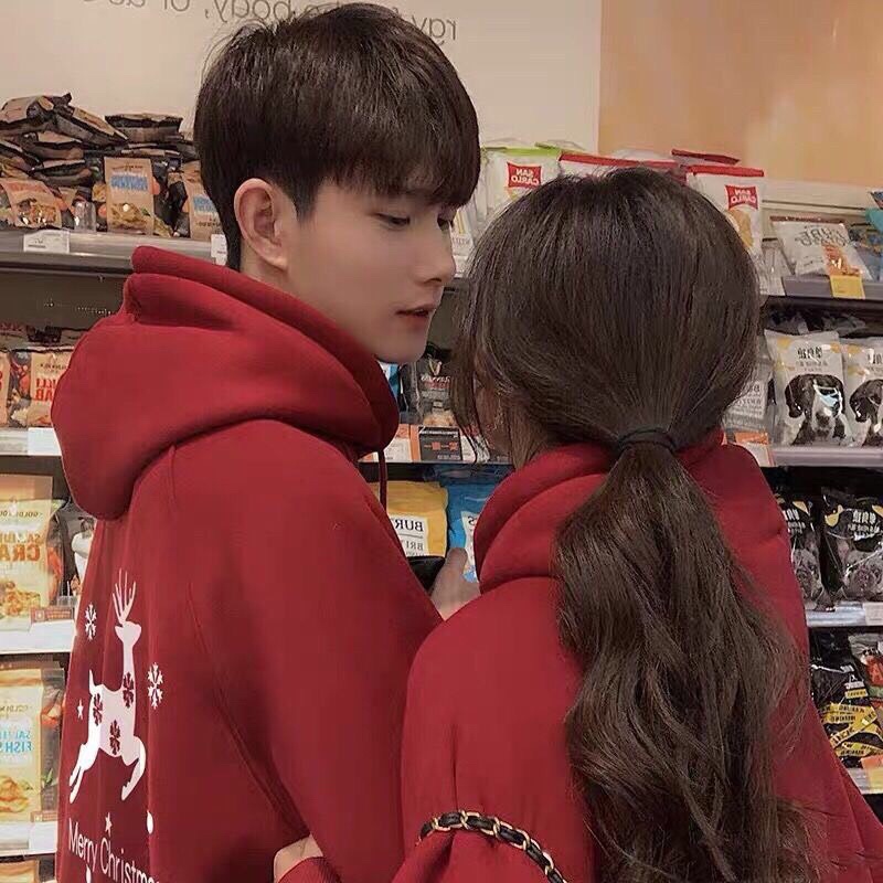 Áo Noel Nỉ Thụng Tay Phồng Có Mũ Cực Xinh - HOODIE GIÁNG SINH Tuần Lộc Cây Thông Người Tuyết Hot Hit Ulzzang Mẫu Mới