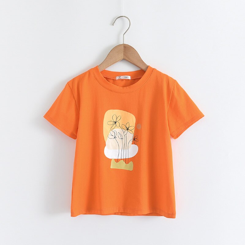 Áo thun BEAR LEADER AZ2513 tay ngắn in hình hoạt hình bằng cotton thời trang mùa hè 2020 cho trẻ 2-6 tuổi