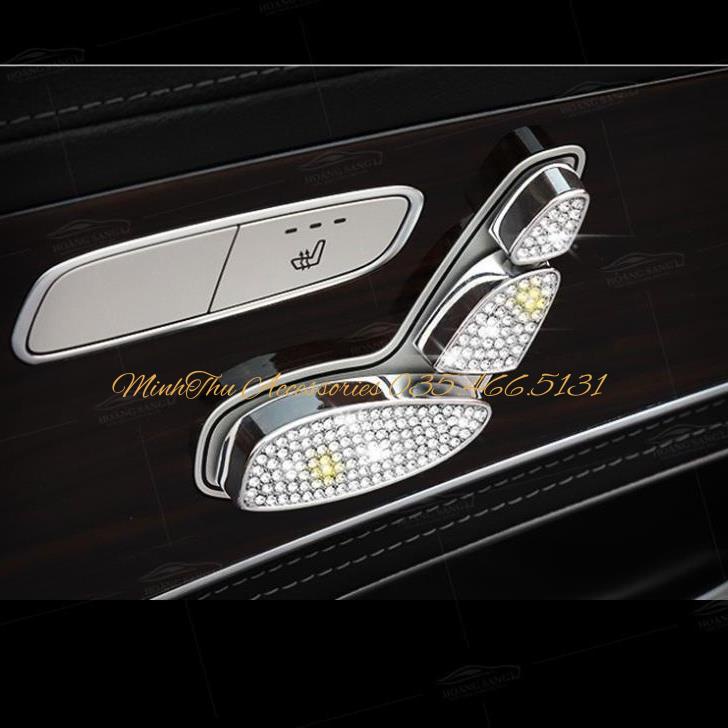 Bộ Đính Đá Full Nội Thất Xe Mercedes - Đá Cao Cấp Swarovski  GLC, E200 E300 C200 C300 - Nổi Bật Sang Trọng Đẳng Cấp