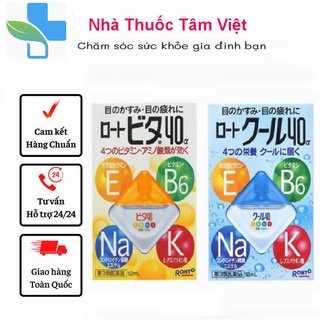 Nhỏ mắt Rohto 12ml hàng Nhật nội địa