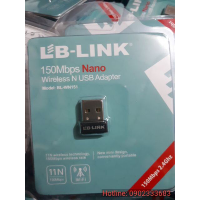 Combo 10 Usb thu wifi Lb-link BN-WN151 | 10 usb wifi lblink giá rẻ | BigBuy360 - bigbuy360.vn