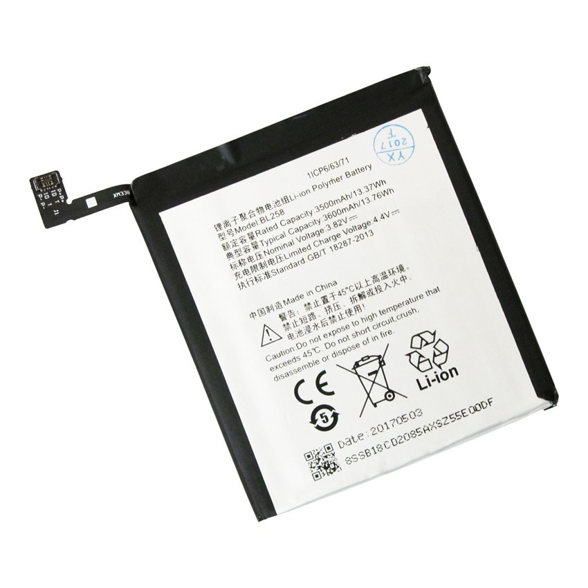 Pin Vibe X3 (BL258) dung lượng 3600mAh Zin Máy