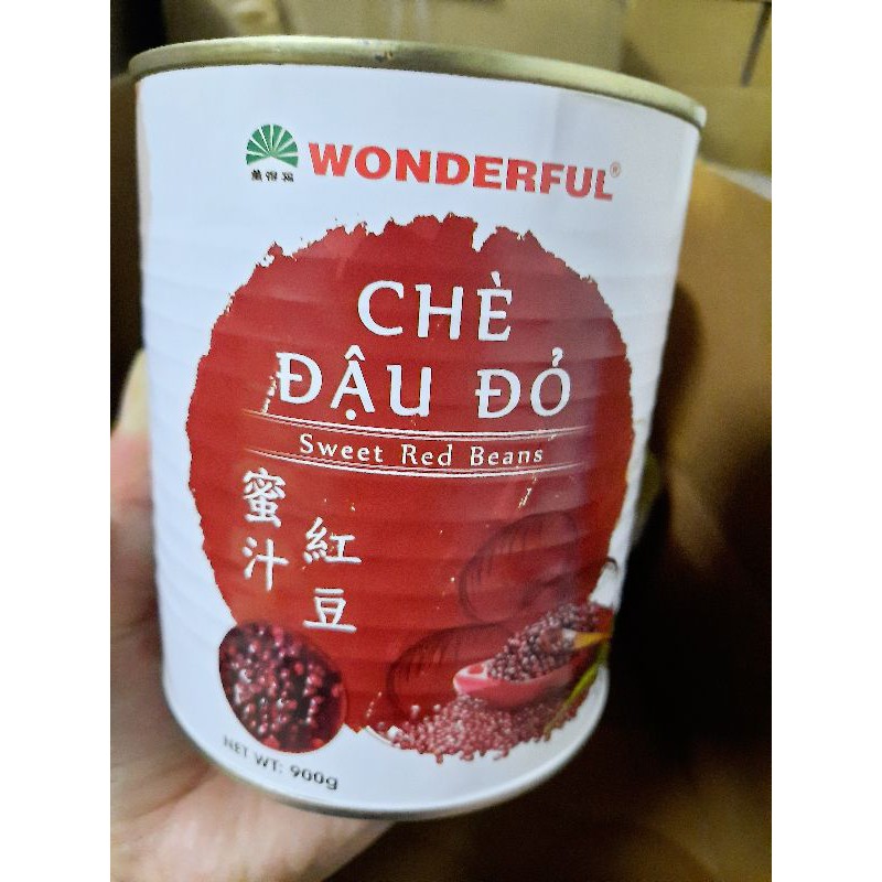 Chè đậu đỏ Wonderful hộp 900g