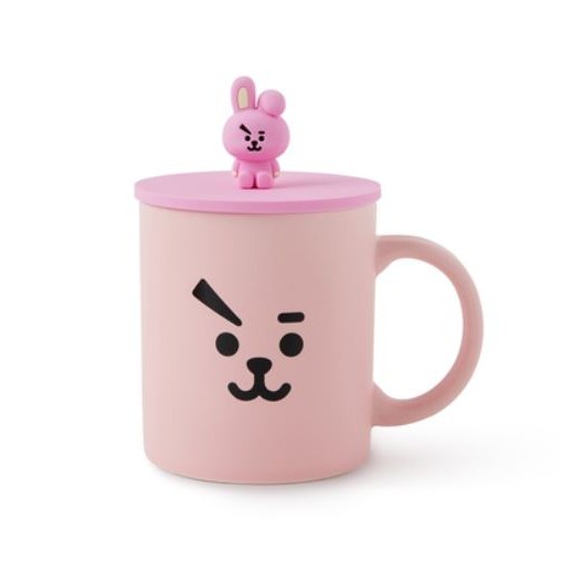 A134 ❤️ PUNIQ SPACE on hand 100% official BT21 CUP COVER  MUG SET drinking cup Bộ Cốc Uống Nước  Chính Hãng