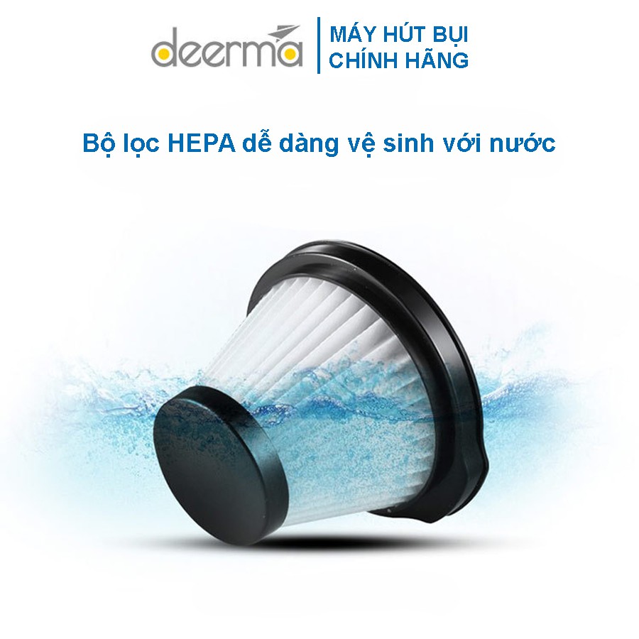 [DEERMA] Máy Hút Bụi Gia Đình Cầm Tay Deerma DX115C Công Suất 600W Lực Hút 14000Pa Bảo Hành 6 Tháng Kèm 3 Đầu Hút | BigBuy360 - bigbuy360.vn