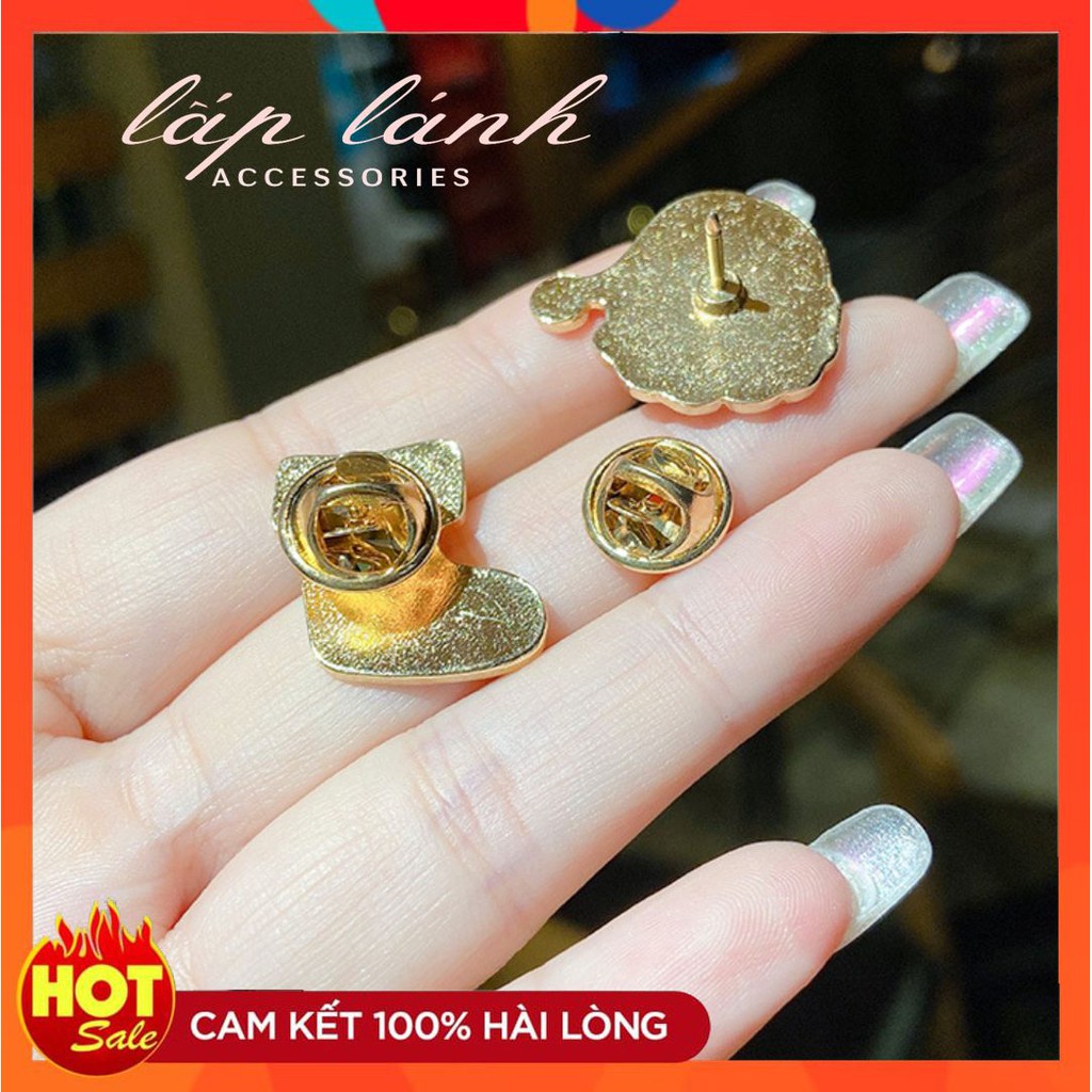 GHIM CÀI ÁO, PIN CÀI ÁO BALO TÚI XÁCH HÌNH NOEL GIÁNG SINH DỄ THƯƠNG 214KAO02