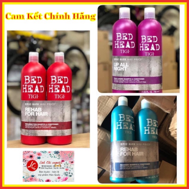 Dầu gội Tigi Đỏ - Tím Chính Hãng