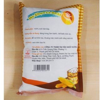 Tinh bột bắp Mama choice 500g ⚡ HÀNG CAO CẤP ⚡ Tinh bột bắp dùng để làm đặc súp, làm bánh kẹo