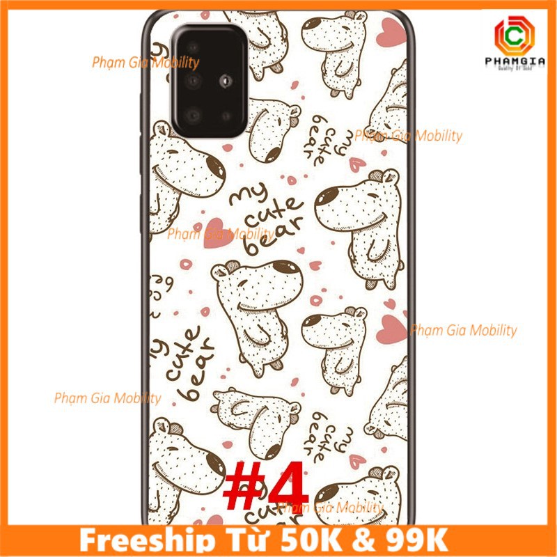 Ốp lưng mèo, chó Samsung Galaxy A71/A51/A41/A31/A21/A11 Soft TPU Case