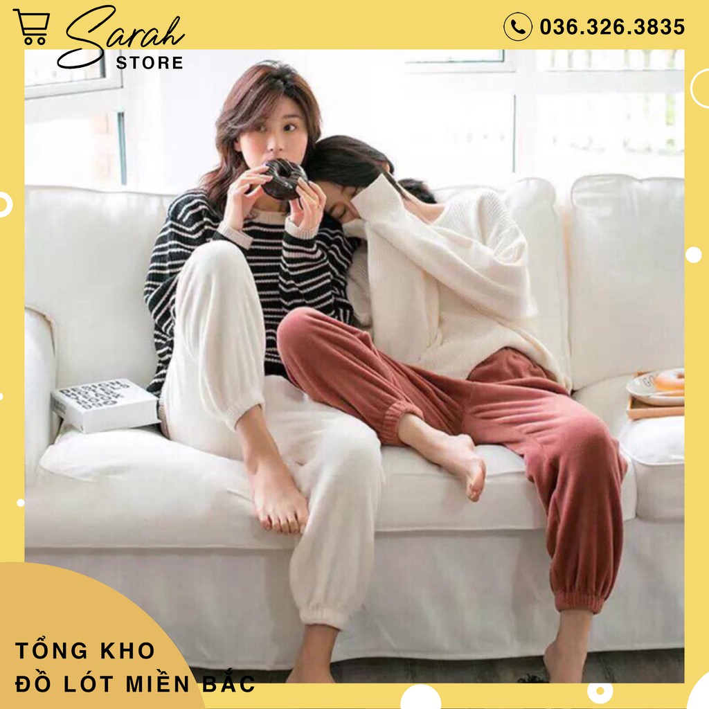 Quần Nỉ Bông D’ Studioo Nữ Xuất Nhật Cá Tính