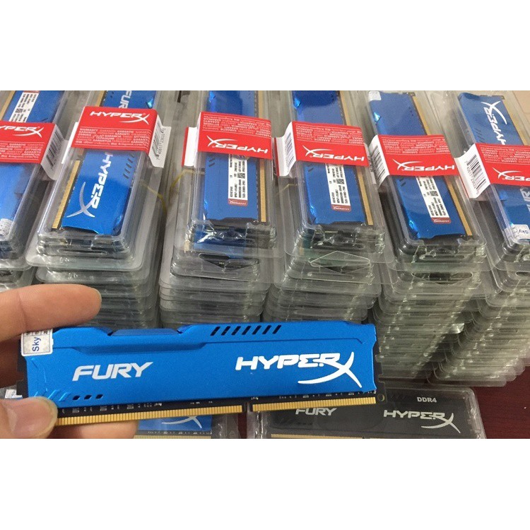 Ram New DDR3 Hyper X Fury 4GB - 8GB (BUS 1600)
