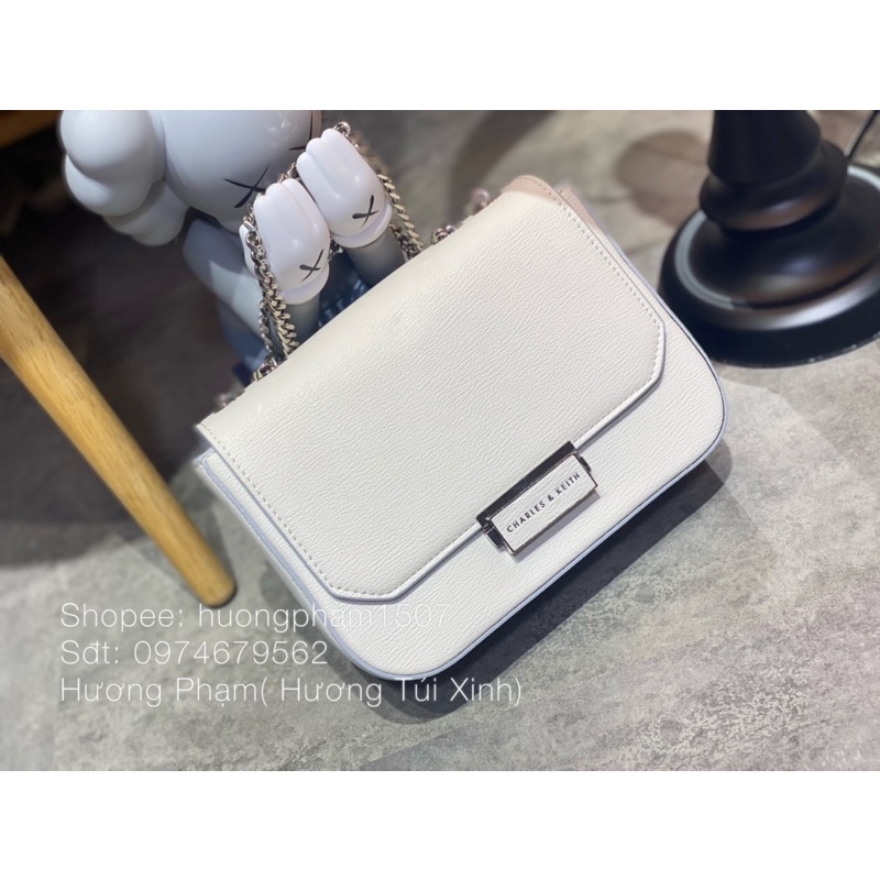 TÚI CÊ NỜ KA KHOÁ GÀI DÁNG HỘP SIZE 20