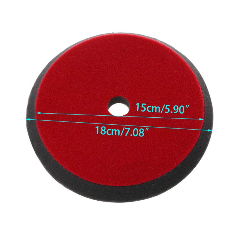 Đệm Len Đánh Bóng Xe Hơi 6 &quot;150Mm Màu Sắc