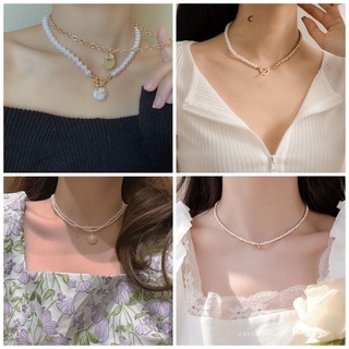 Dây chuyền ngọc traii cách tân độc đáo