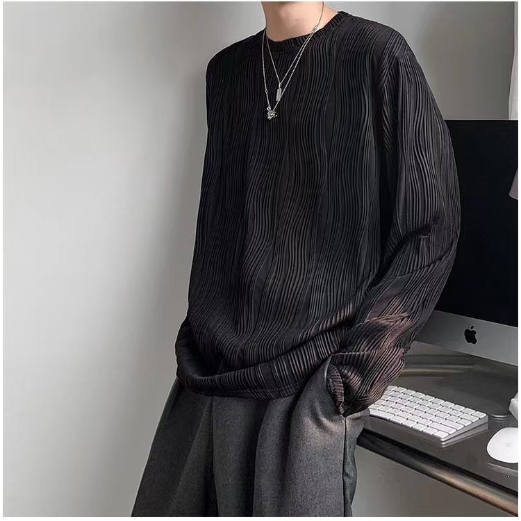 áo sweater áo dài tay chất đũi cao cấp áo sweater nam phong cách Hàn Quốc from rộng áo sweater nữ bông unisex áo sweater