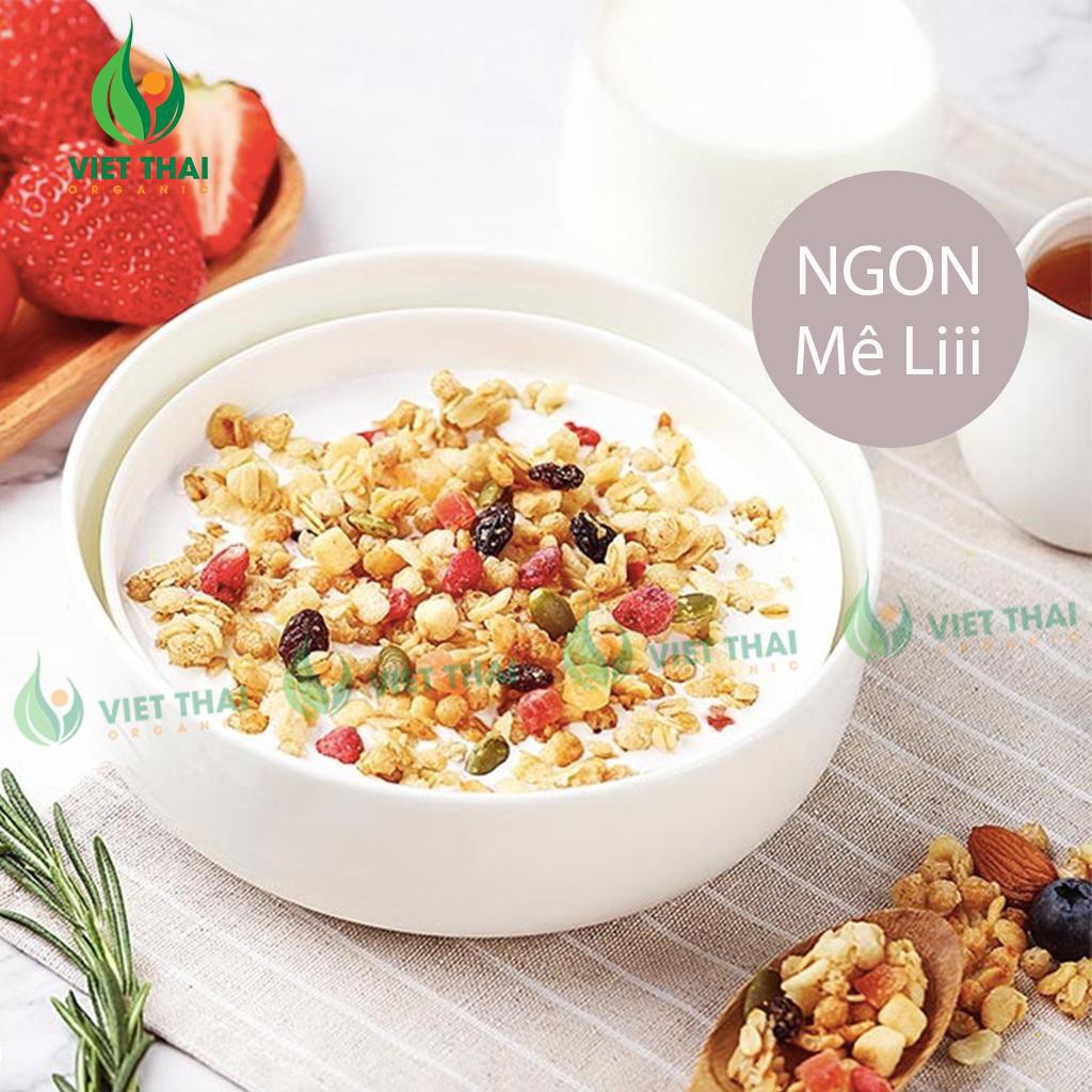 Ngũ cốc Calbee Nhật Bản hoa quả , trái cây dùng ăn sáng - ăn kiêng giảm cân (750G)