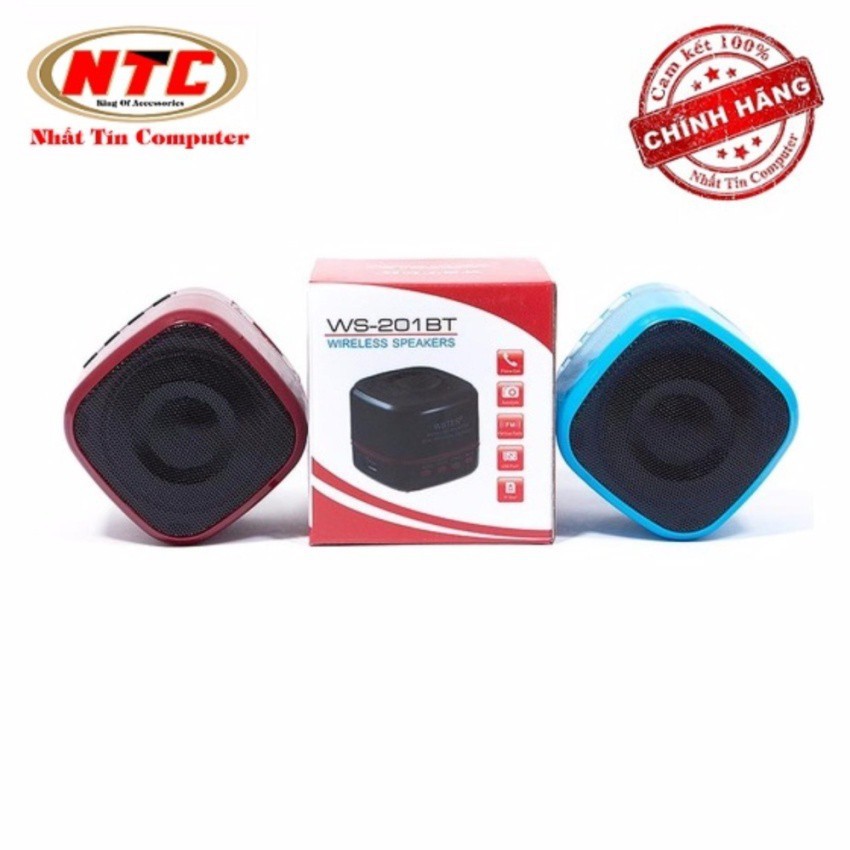 Loa bluetooth đa năng Wster WS-201BT chính hãng