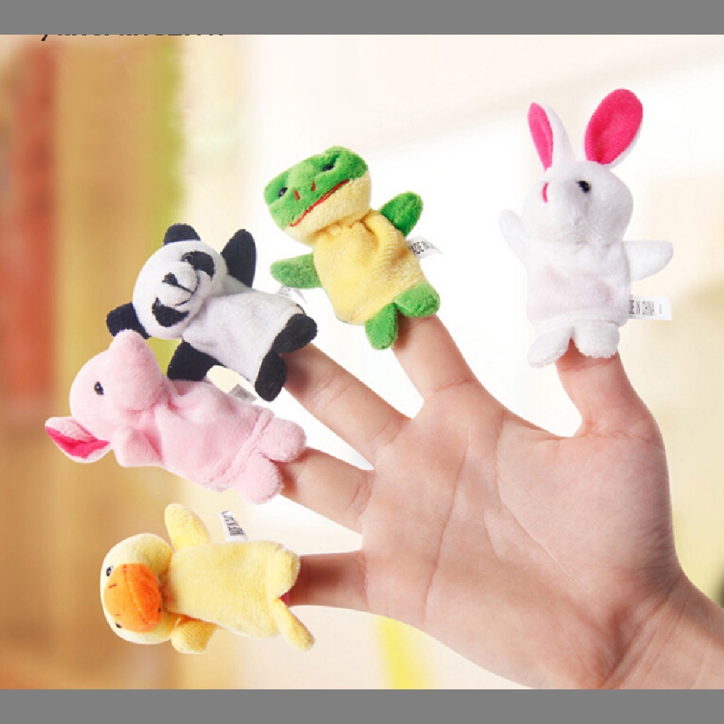 Bộ 10 Con Rối Đeo Ngón Tay Hình Động Vật Hoạt Hình Nhồi Bông Đáng Yêu Mềm Mại Dành Cho Trẻ {yancrane2.vn}