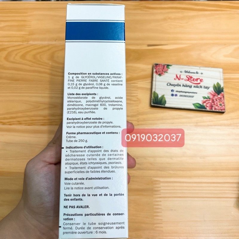 KEM DEXERYL MẪU MỚI NGỪA NẺ CHÀM CHO BÉ PHÁP CHÍNH HÃNG 250GRAM