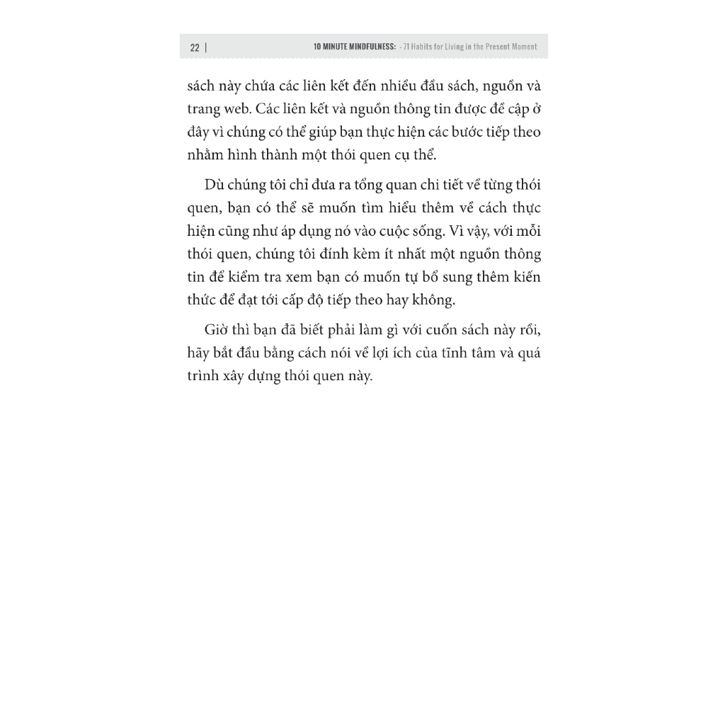 Sách - 10 Phút Tĩnh Tâm - 71 Thói Quen Cân Bằng Cuộc Sống Hiện Đại