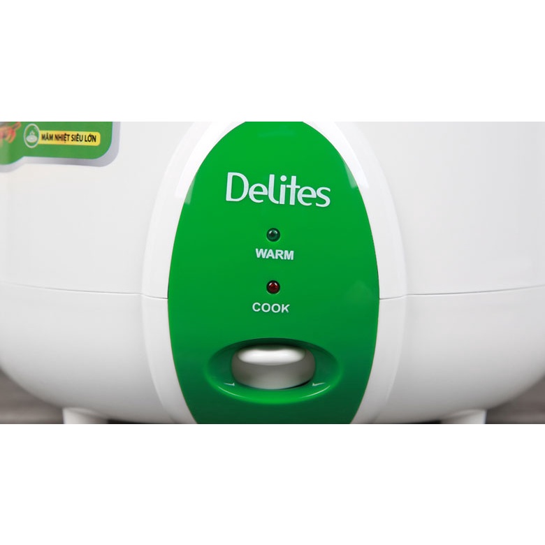 Nồi cơm nắp gài Delites 1.8 lít NCG1010