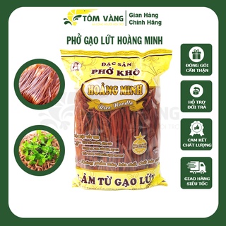Phở Gạo Lứt Hoàng Minh Ăn Kiêng Healthy Eatclean Tiểu Đường Thực Dưỡng Gym Túi 500g - Tôm Vàng