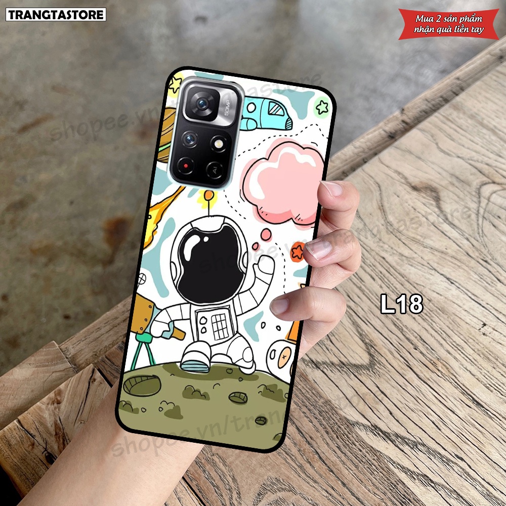 Ốp lưng Xiaomi Redmi 10 - Redmi Note 11 4G 5G - Redmi Note 11s Pro 4G 5G - Redmi Note 11 Pro+ dễ thương - in hình vũ trụ