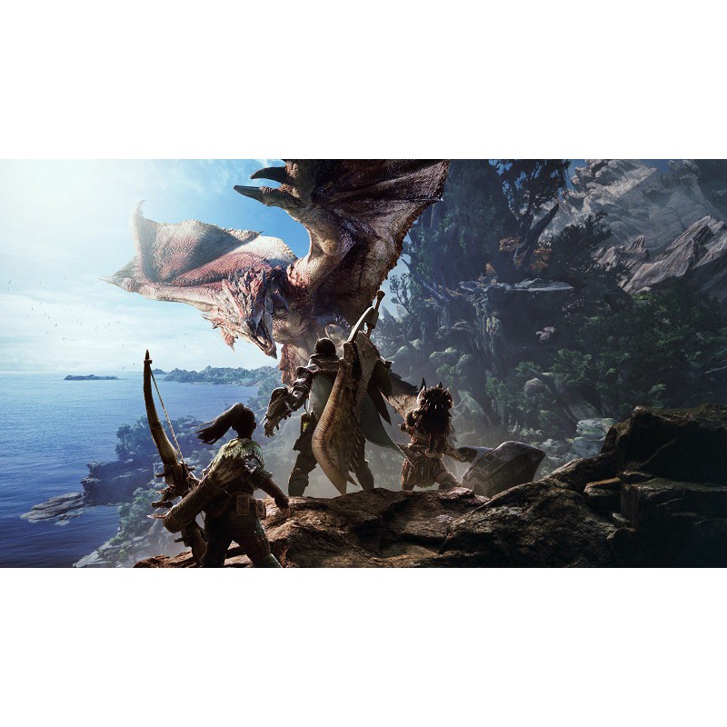 Đĩa game PS4 Monster Hunter World