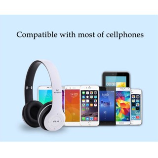 Foldable Bluetooth 5.0 P47 Headset For Smartphone / Tablet
