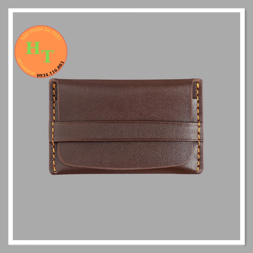 Ví đựng thẻ ATM cao cấp - Cam kết 100% da bò thật - Hàng chính hãng thương hiệu Hima Leather C01