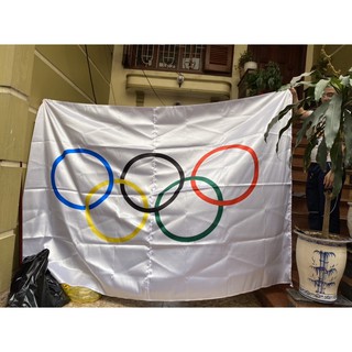 cờ olympic in 1,2x1,8m